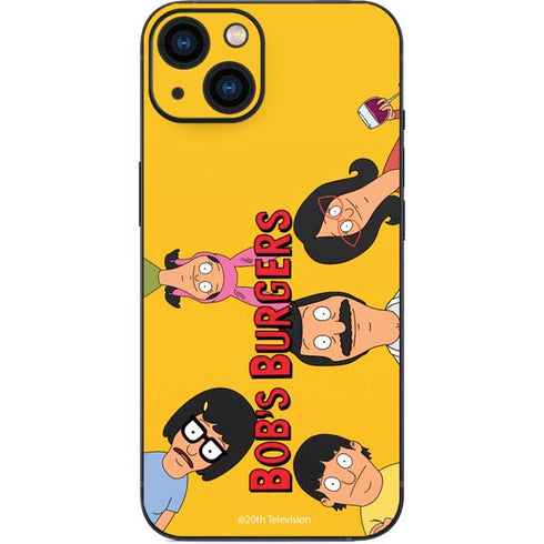 Bobs Burgers Stare iPhone 14 Plus Skin